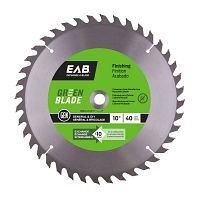 10&quot; x 40 Teeth Finishing Green Blade   Saw Blade Recyclable Exchangeable